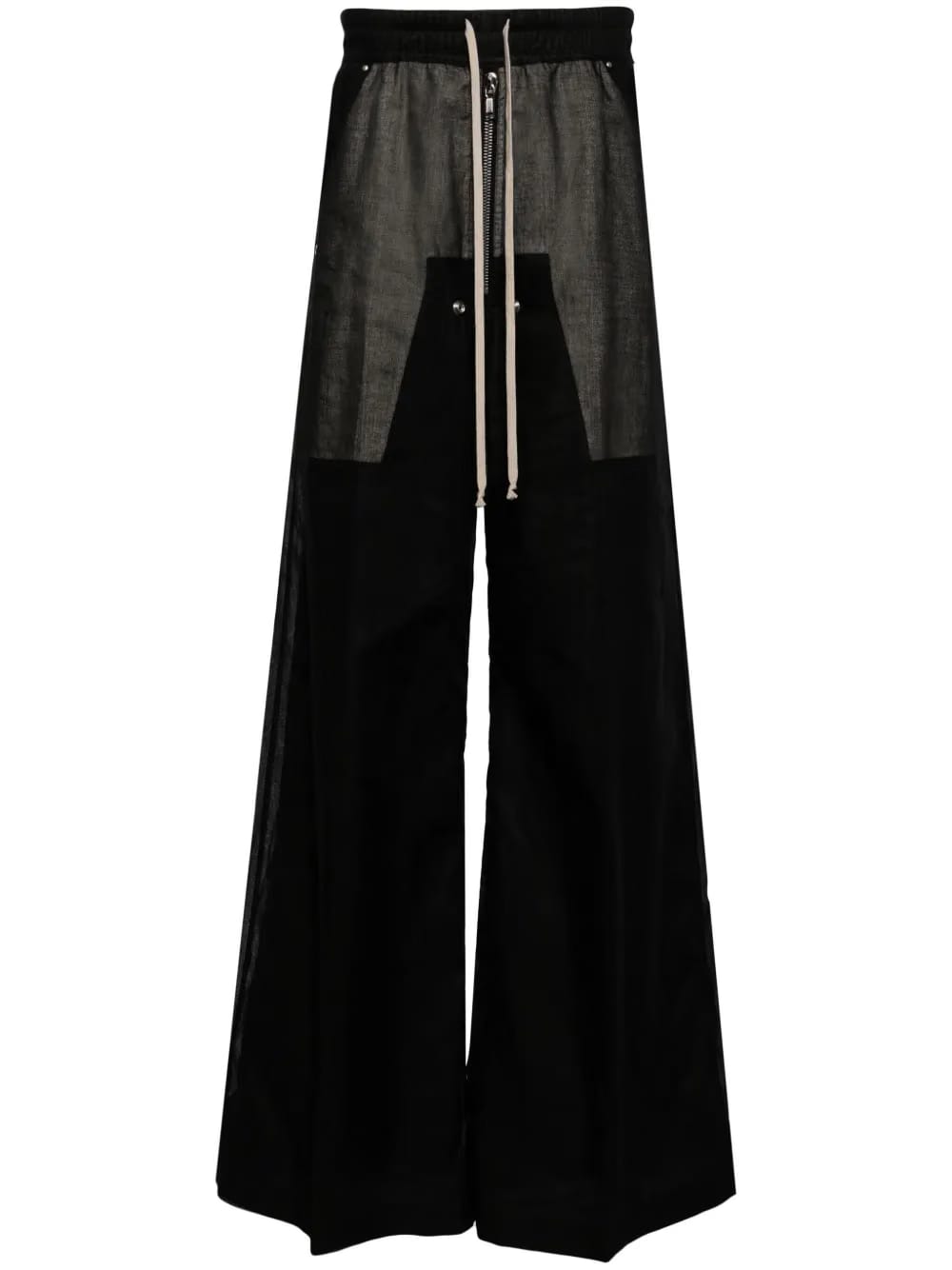 Bela wide-leg cotton trousers