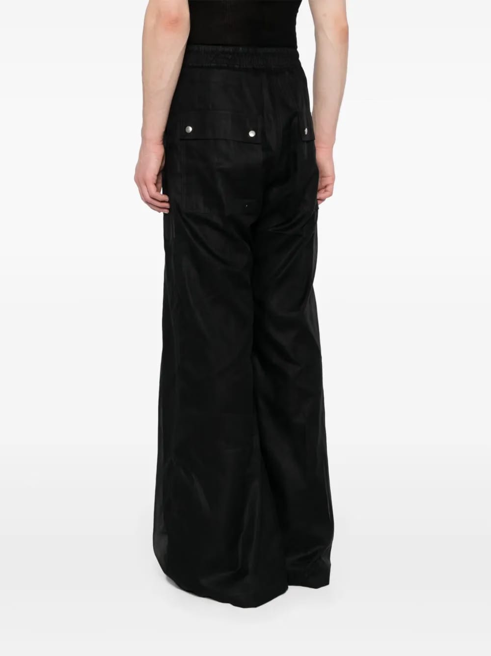 Bela wide-leg cotton trousers