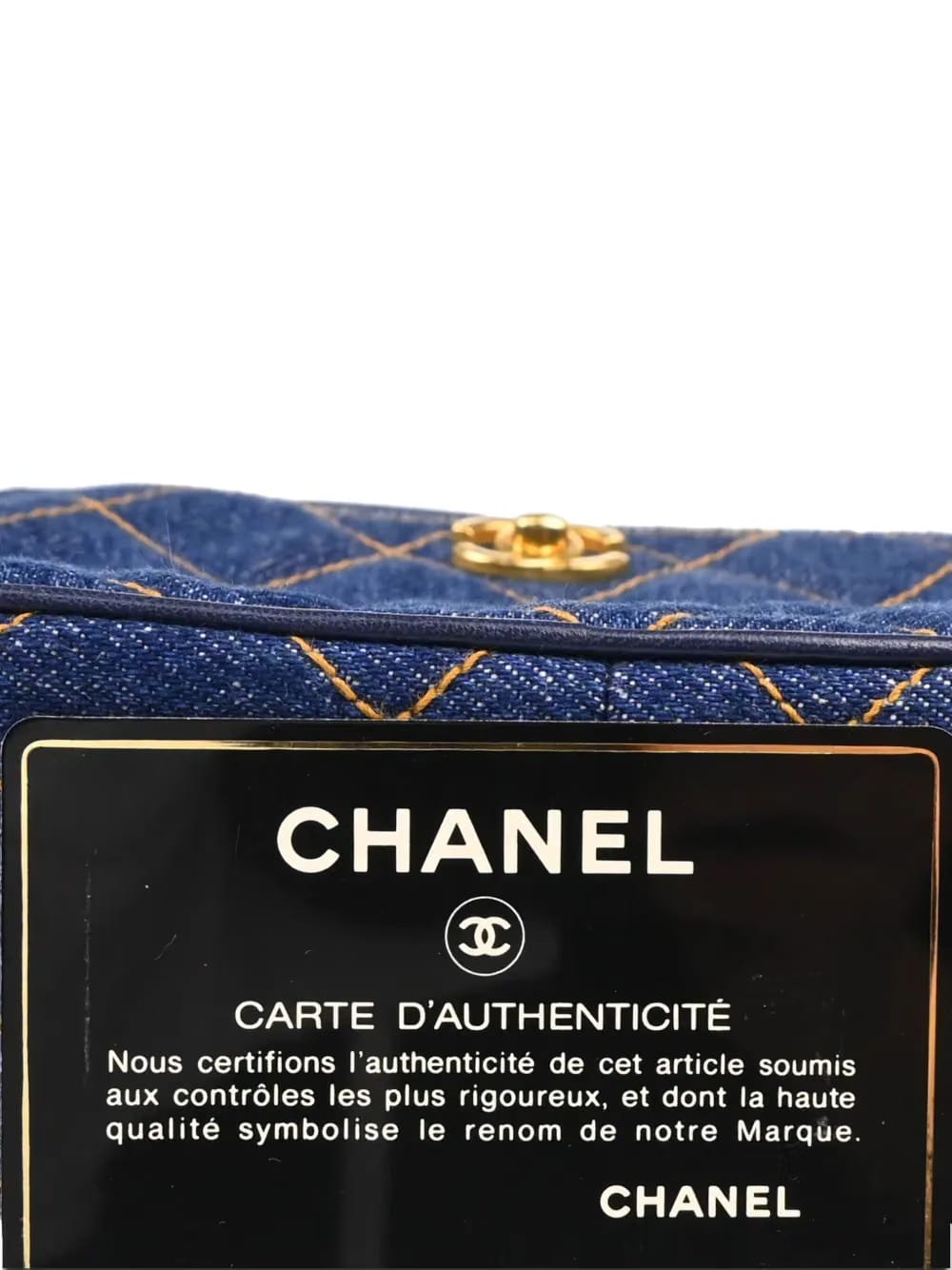 1997 denim shoulder bag