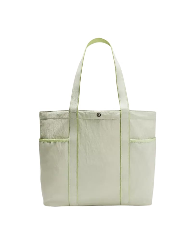 Lululemon Daily Multi-Pocket Tote Bag 20L Honeydew/Sour Grape