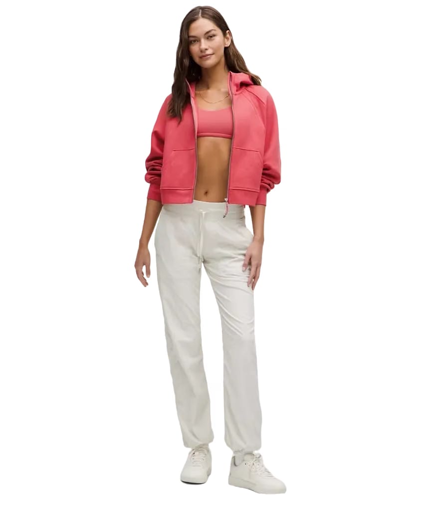 Lululemon Scuba Oversized Full-Zip Hoodie Desert Red
