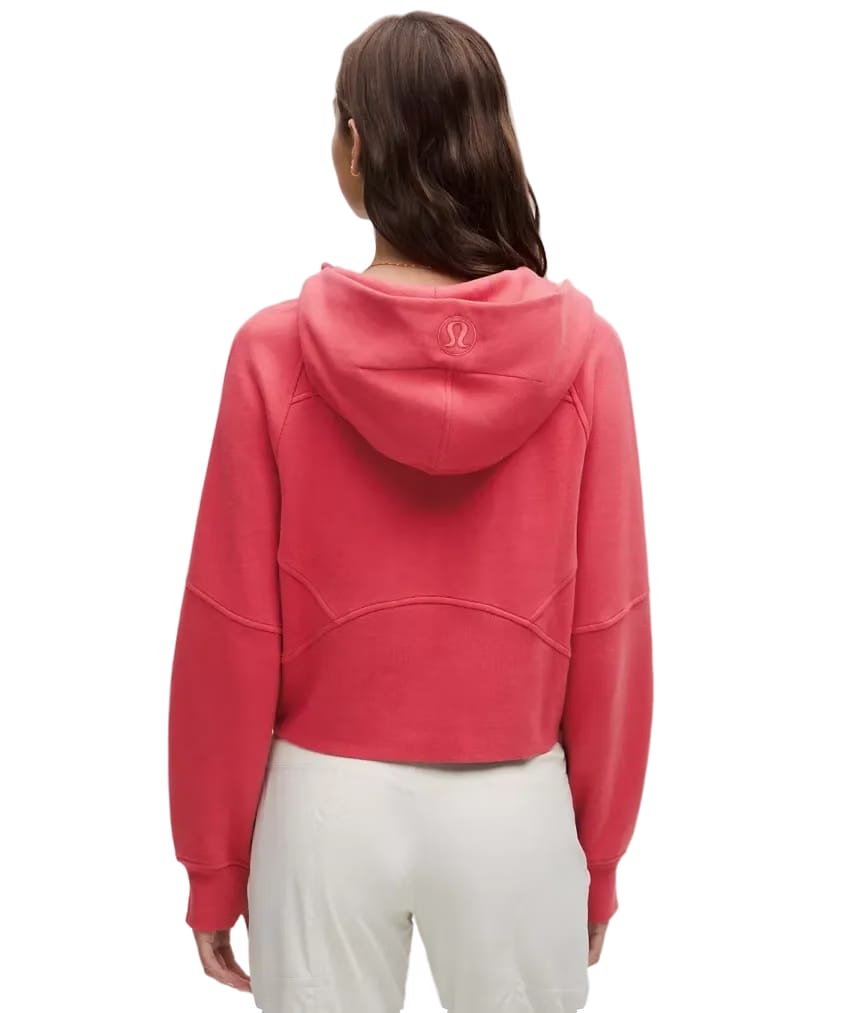 Lululemon Scuba Oversized Full-Zip Hoodie Desert Red