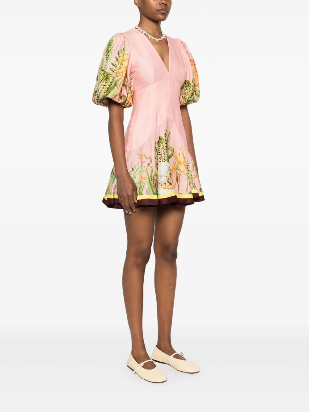 Papaya mini dress