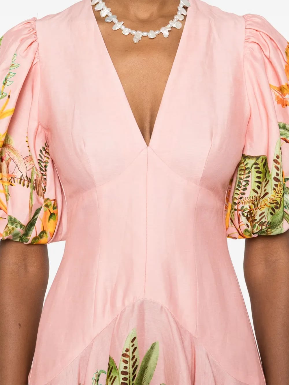 Papaya mini dress