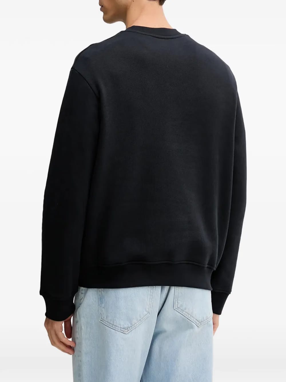long-sleeve logo-detail sweatshirt