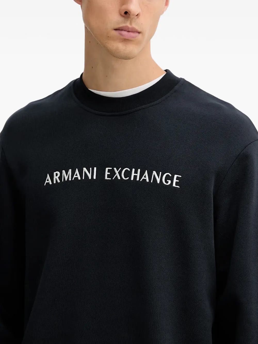 long-sleeve logo-detail sweatshirt