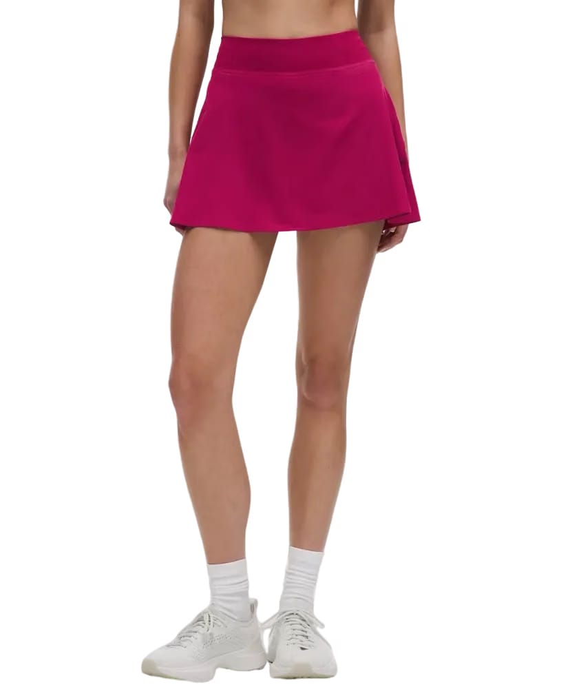 Lululemon Lightweight High-Rise Tennis Skirt Magenta Smoke