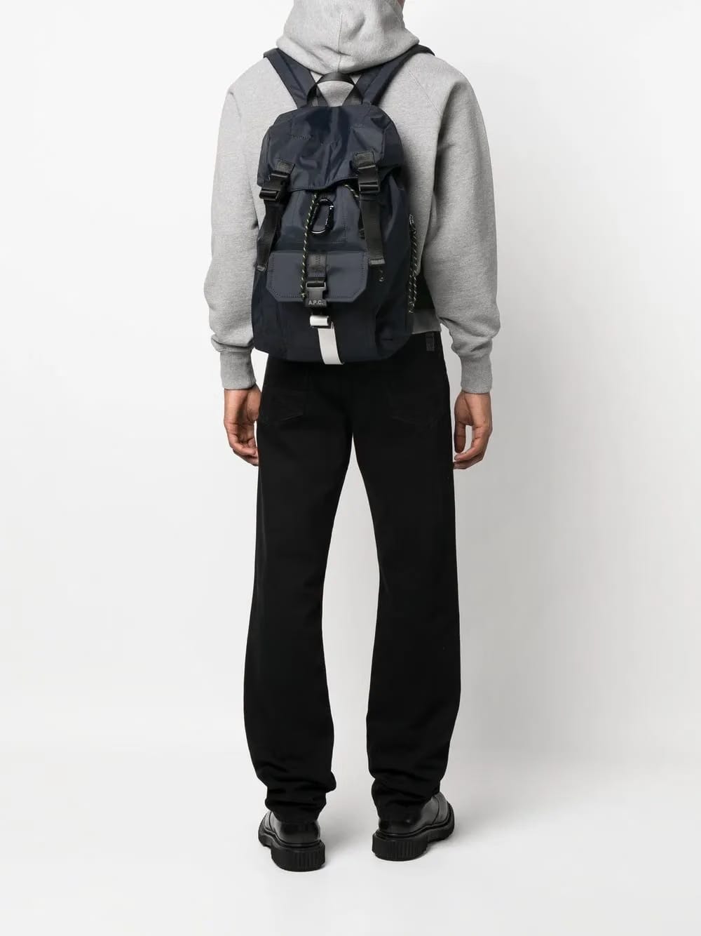 Treck logo-patch backpack