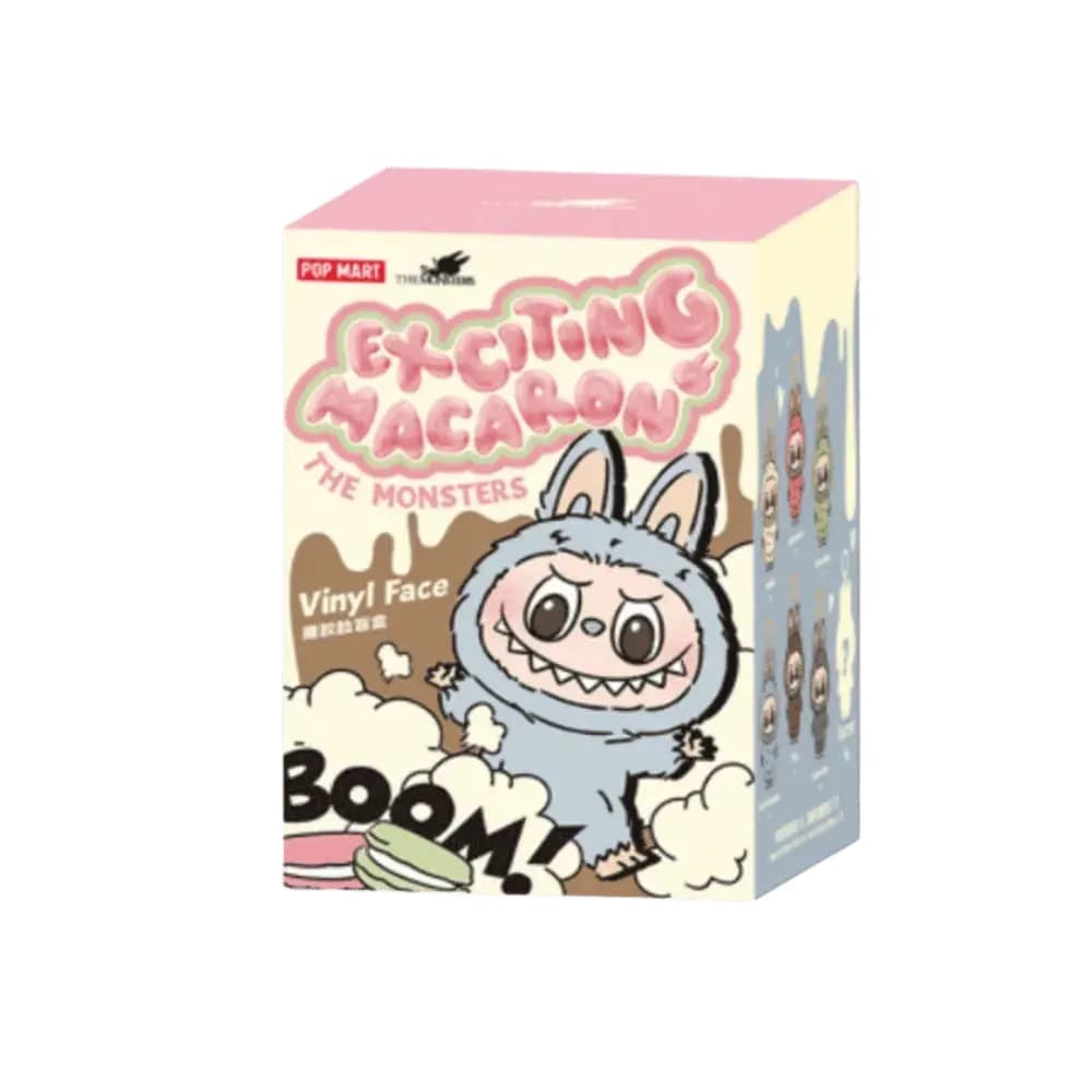 Pop Mart Labubu The Monsters Tasty Macarons Vinyl Face Sealed Case Pack of 1