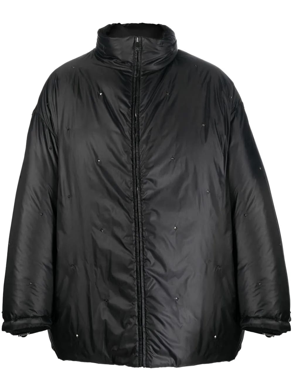reversible Rockstud puffer jacket