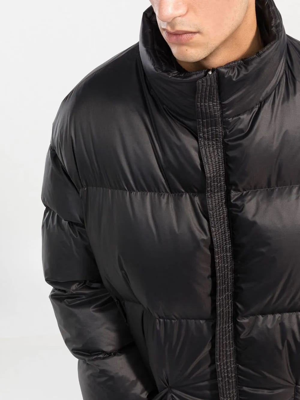 reversible Rockstud puffer jacket