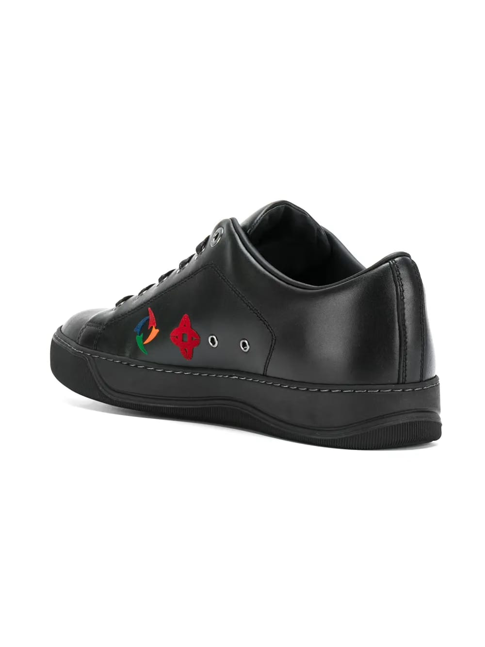 low top sneakers with slogan