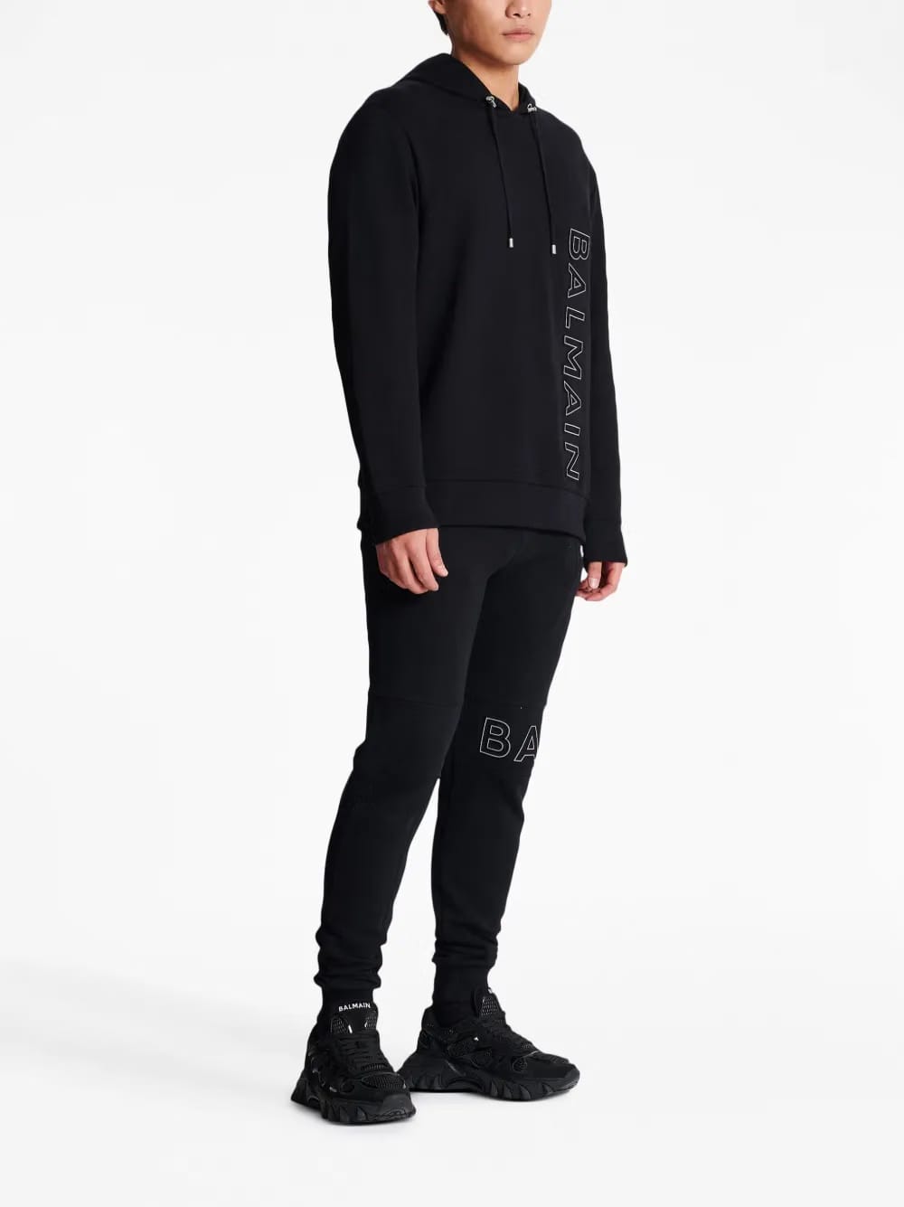 logo-print Hoodie sweater