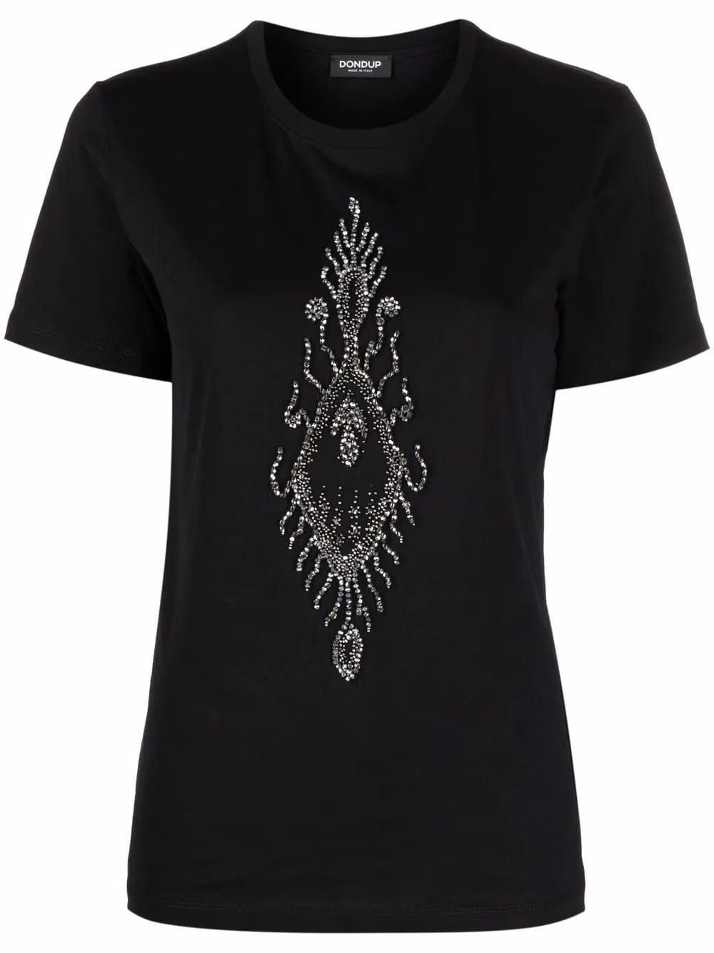 bead-embellished cotton T-Shirt