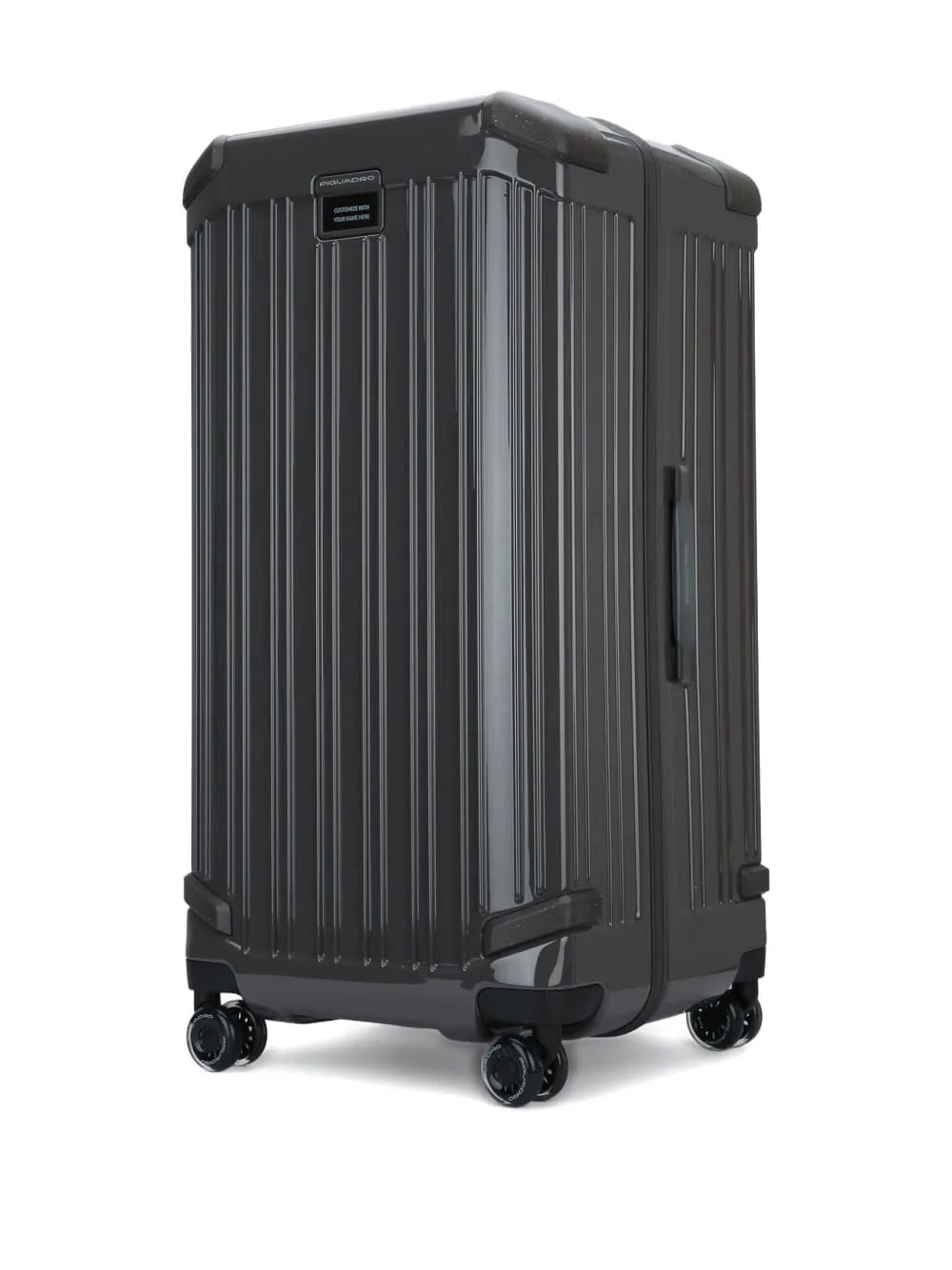 Hardside four-wheel ridged luggage