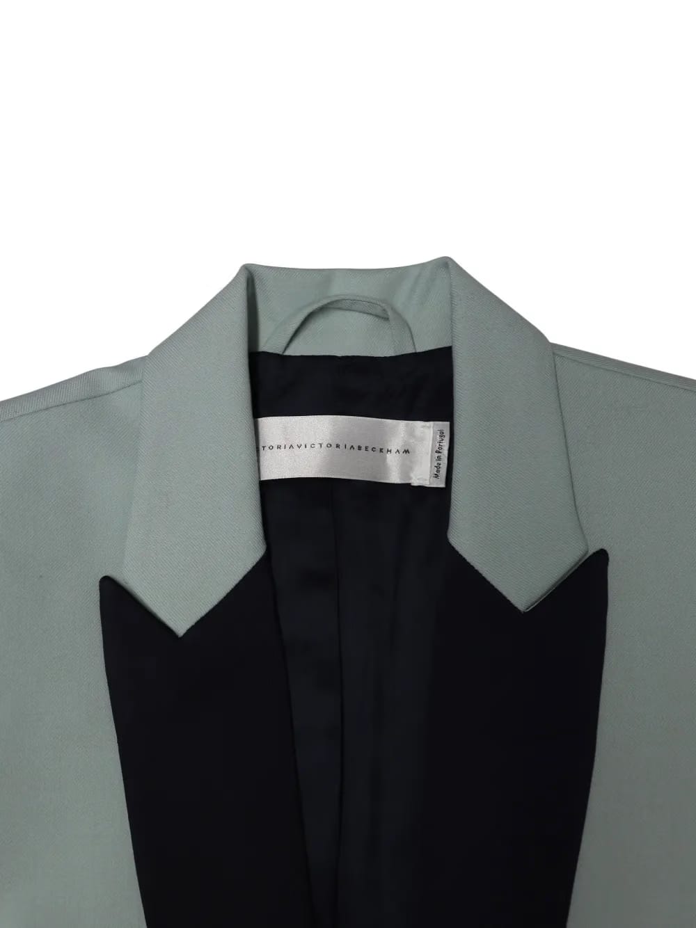 contrast-lapel suit