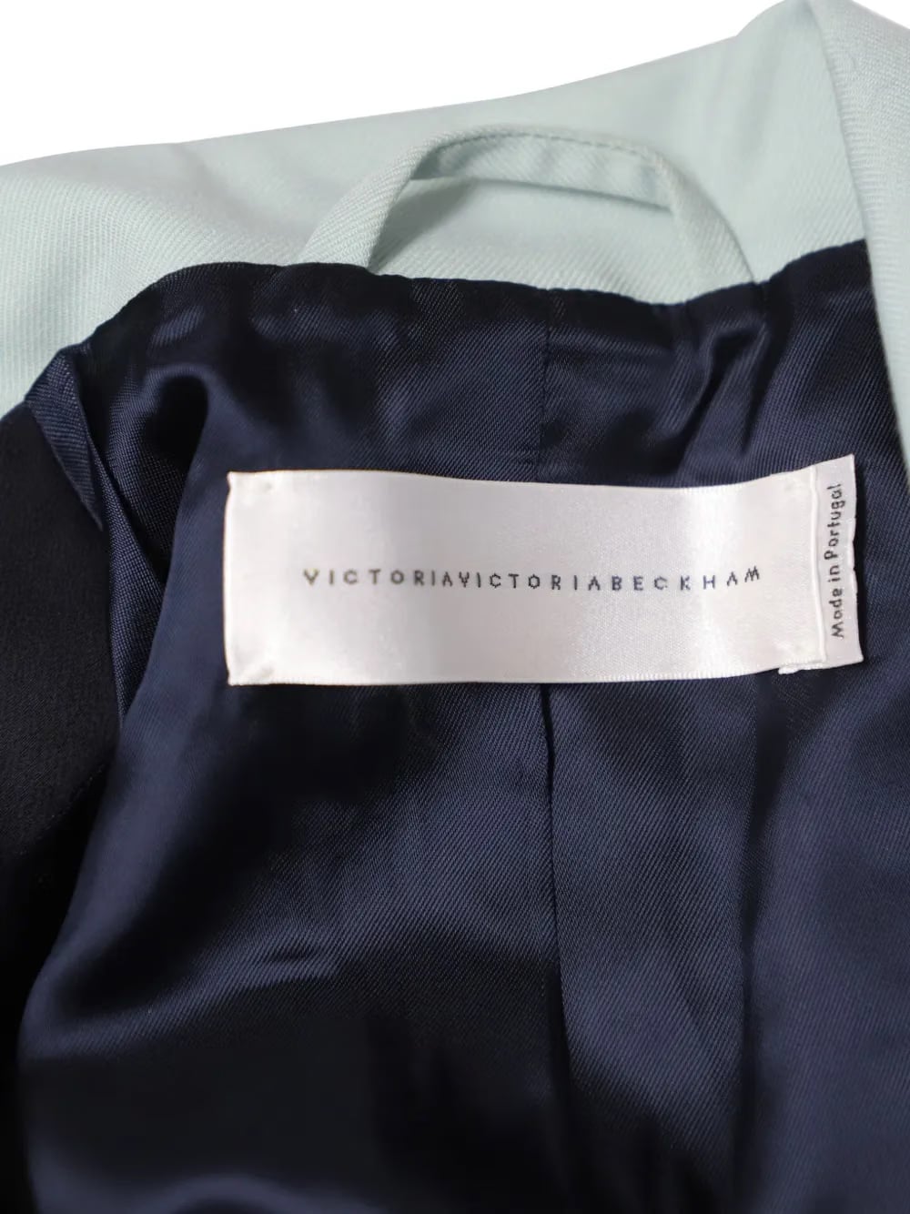 contrast-lapel suit