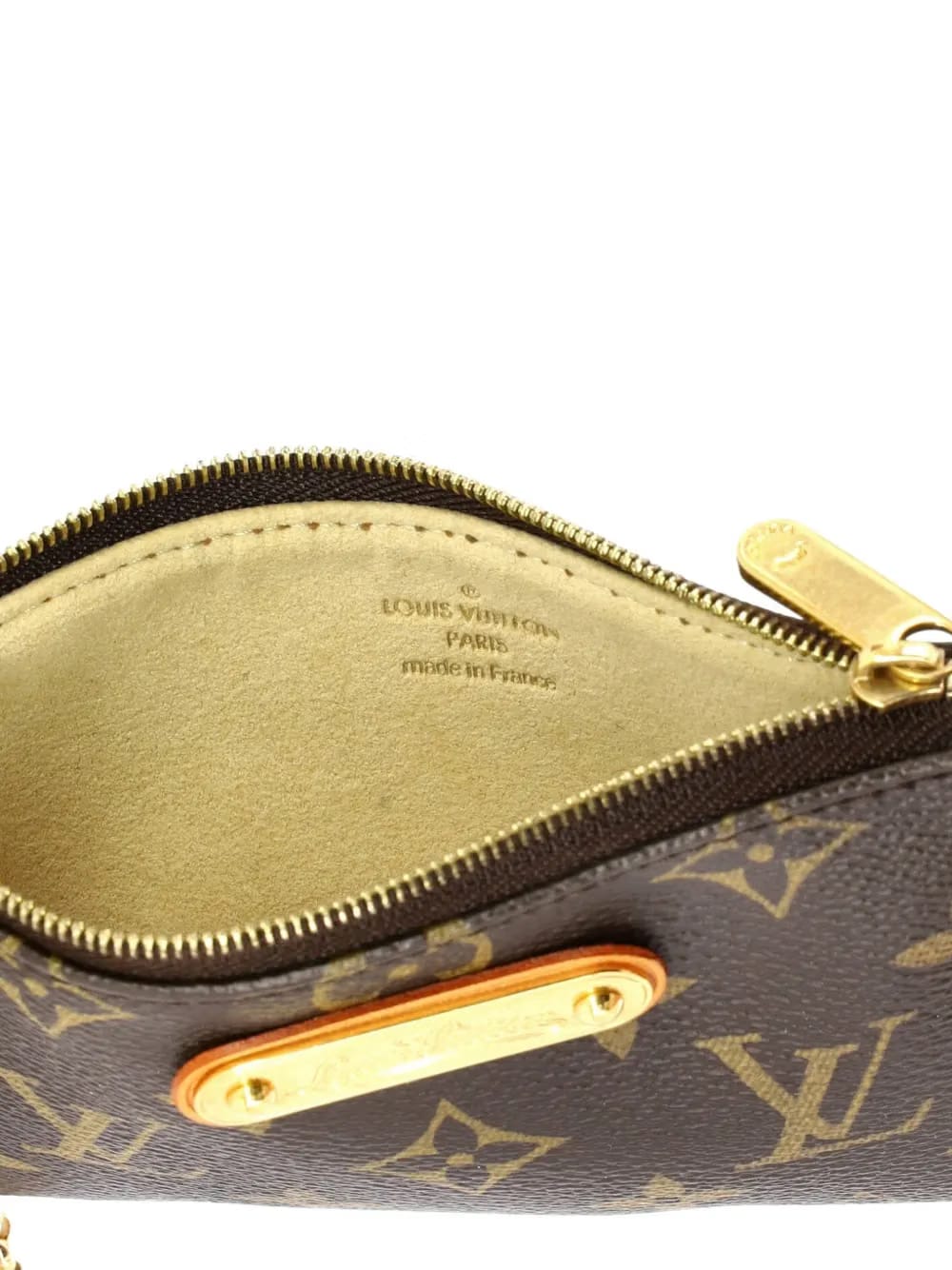 Milla Pochette Monogram Canvas PM clutch bag