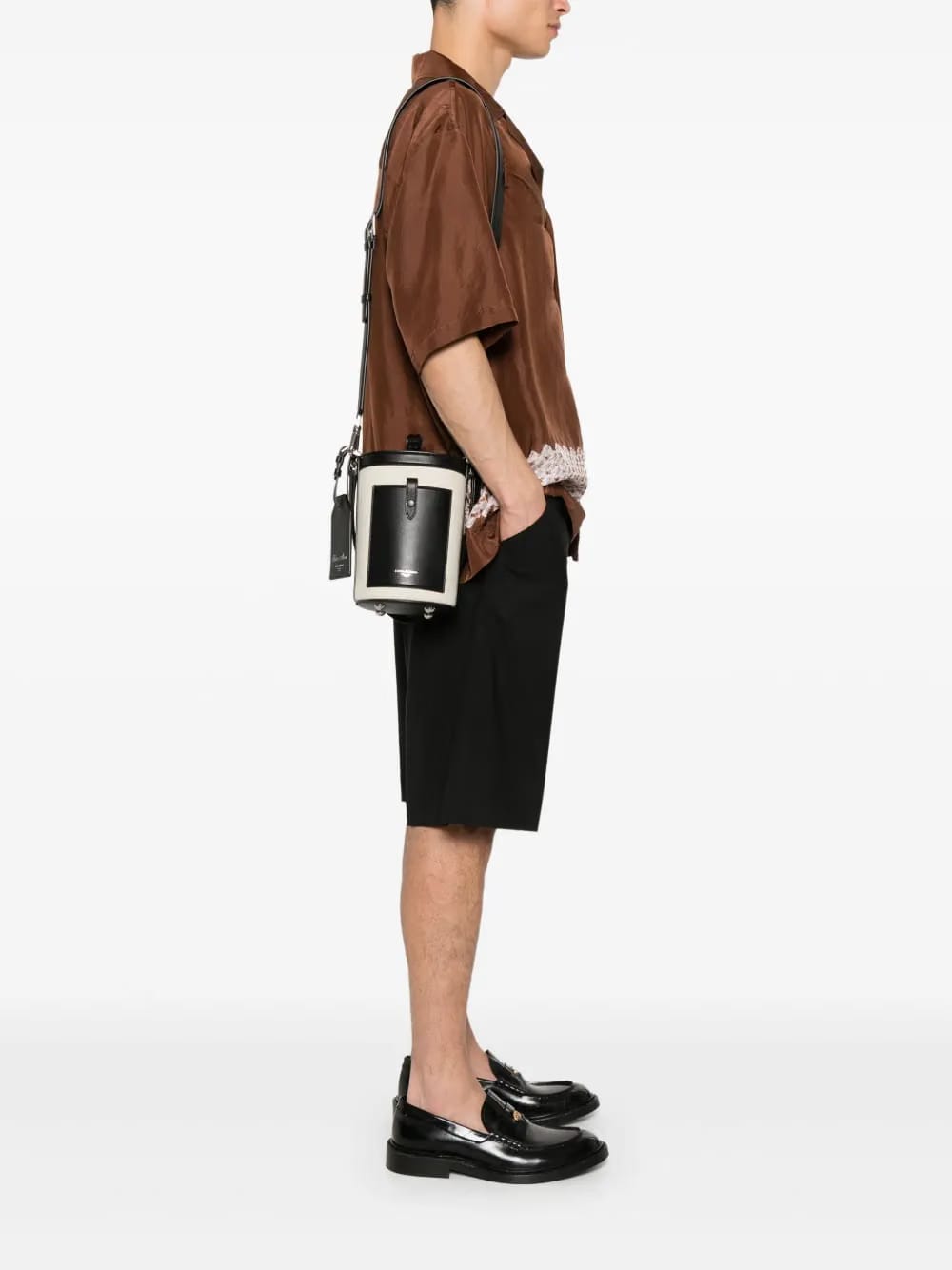 canvas bucket bag