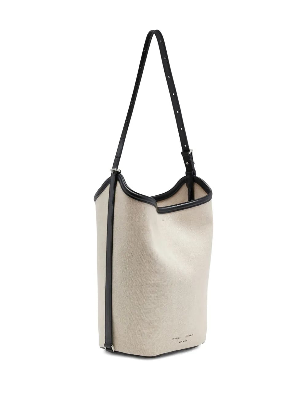 Brant Linen bucket bag