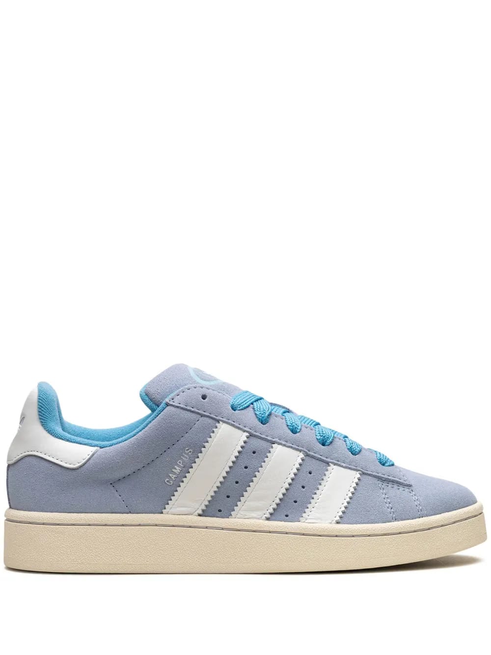 calf-leather round-toe sneakers