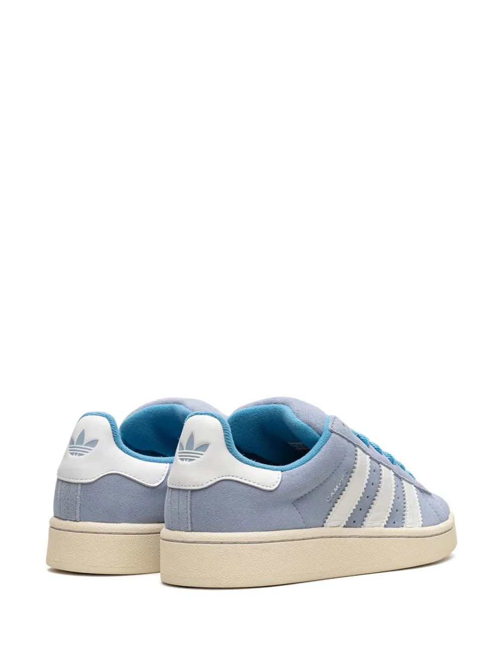calf-leather round-toe sneakers