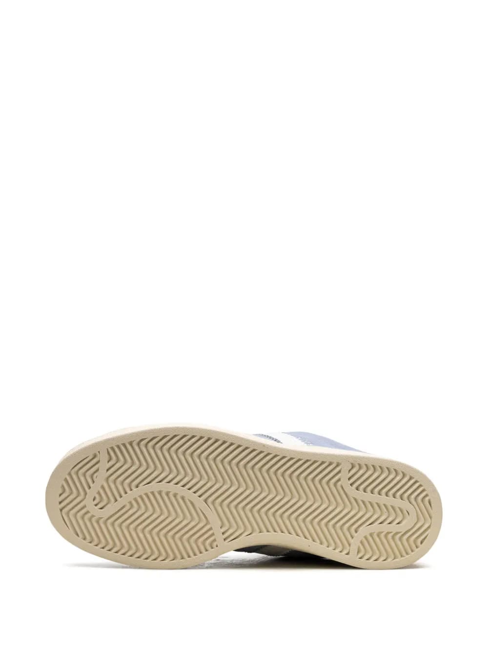 calf-leather round-toe sneakers
