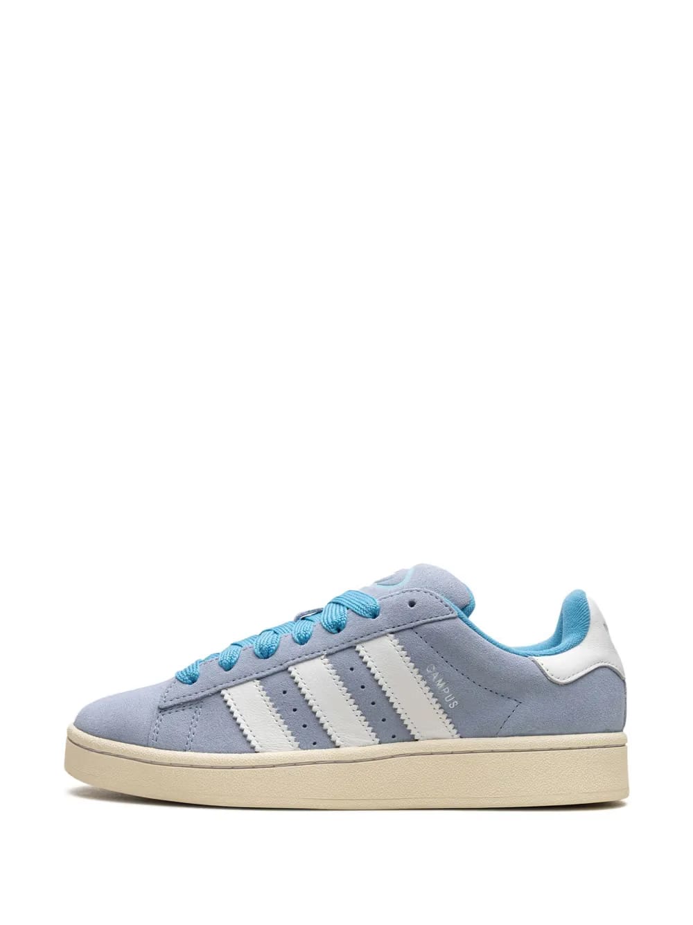 calf-leather round-toe sneakers