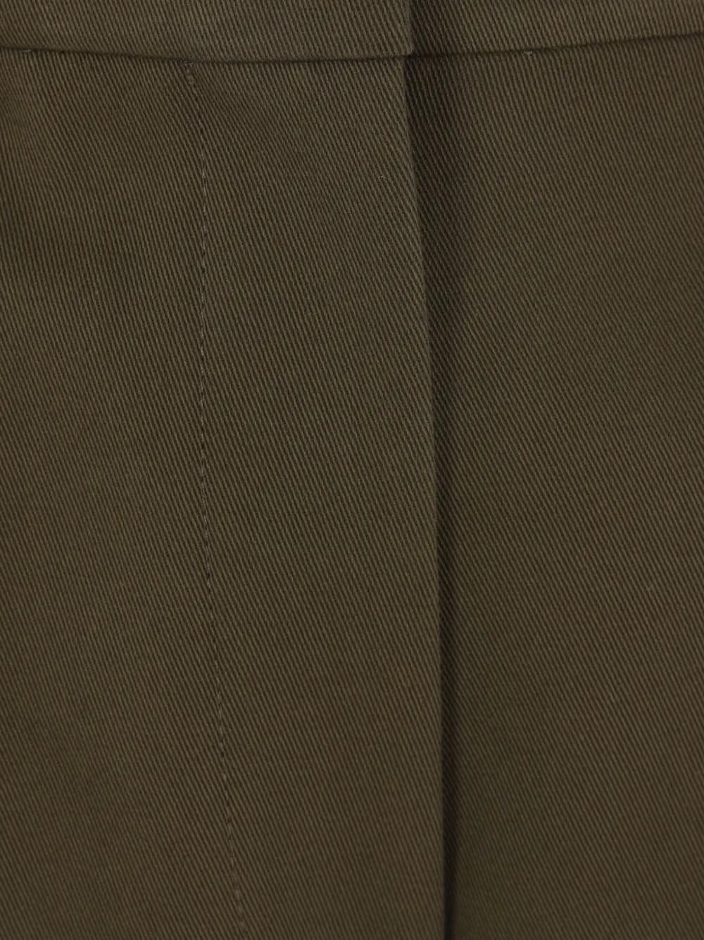 embroidered-logo cargo trousers