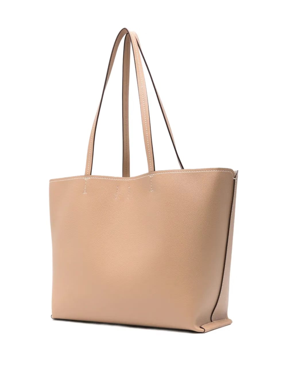 large logo-plaque tote bag
