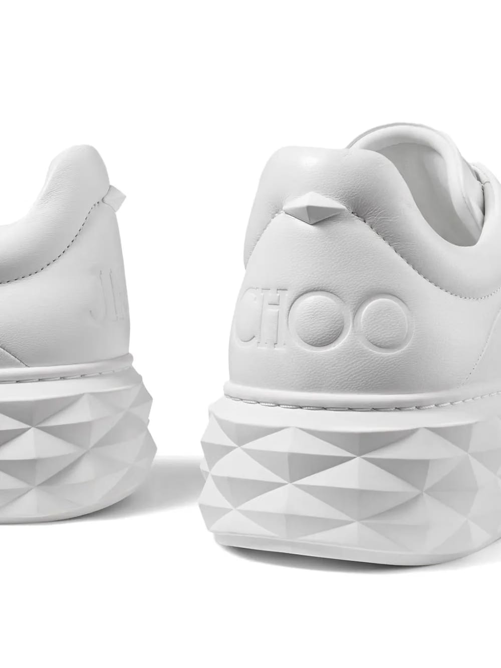 Diamond Maxi leather sneakers