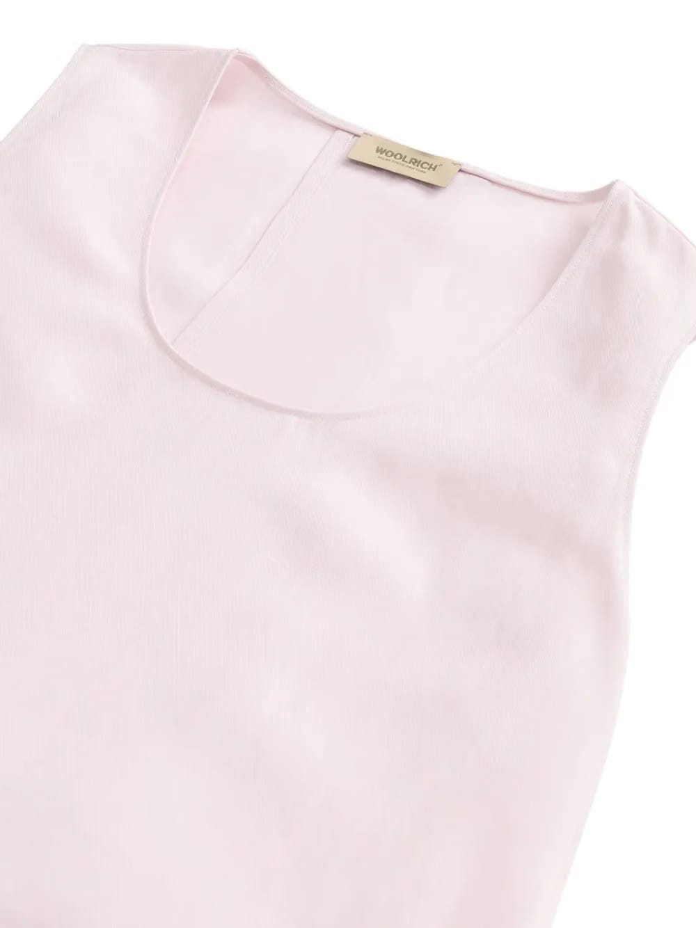 round-neck belted midi dress