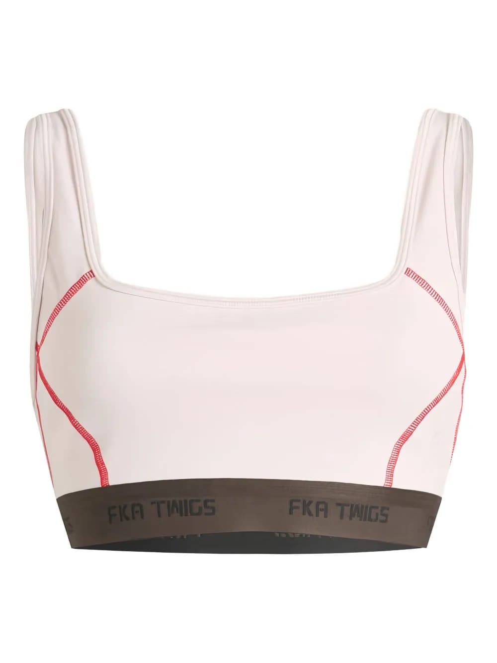 square-neck sports bra