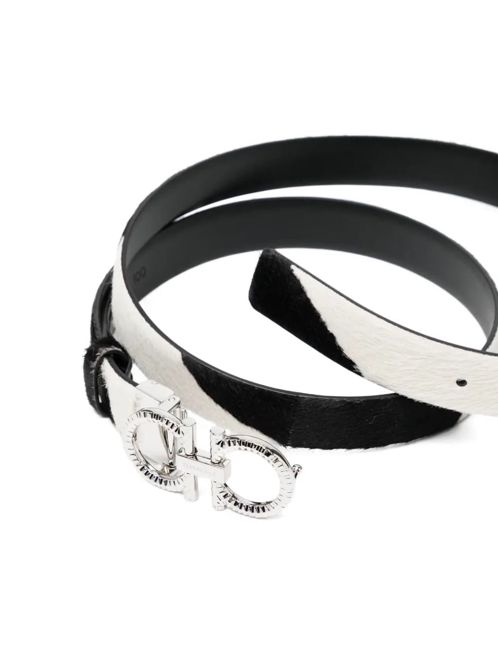 printed reversible belt