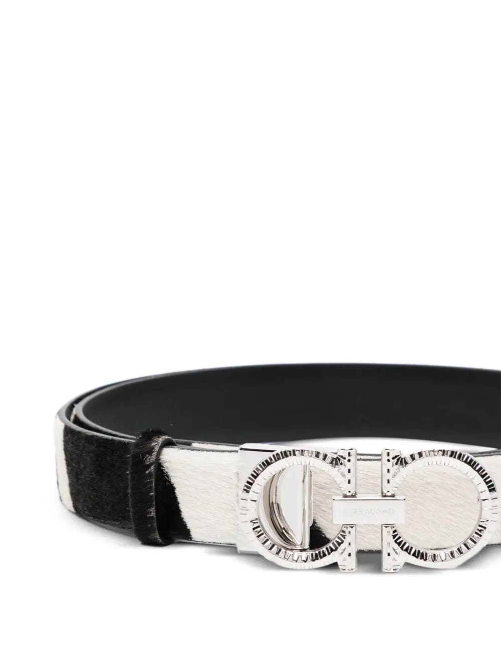 printed reversible belt