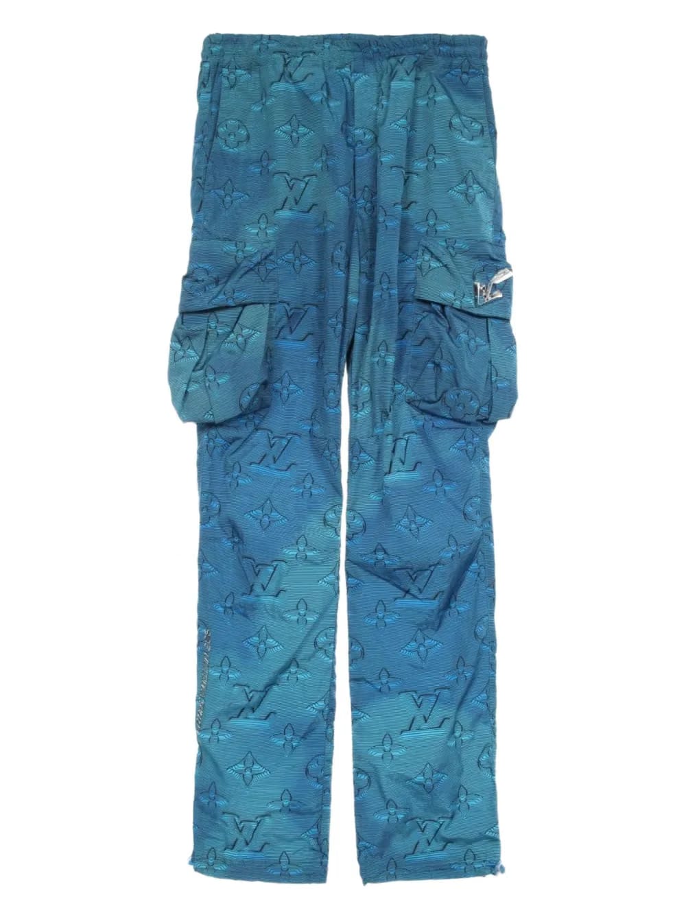 2010s Monogram-pattern cargo pants