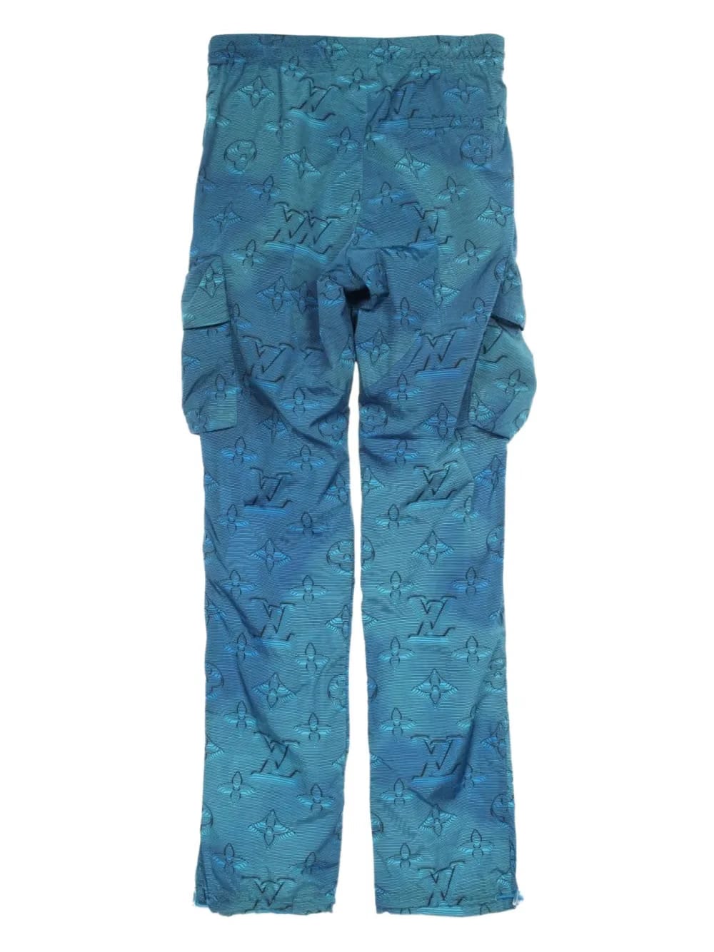 2010s Monogram-pattern cargo pants
