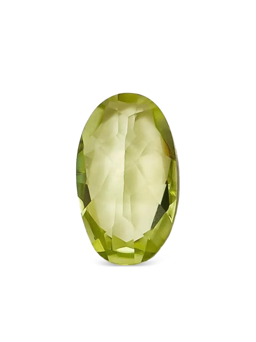 August Birthstone peridot charm