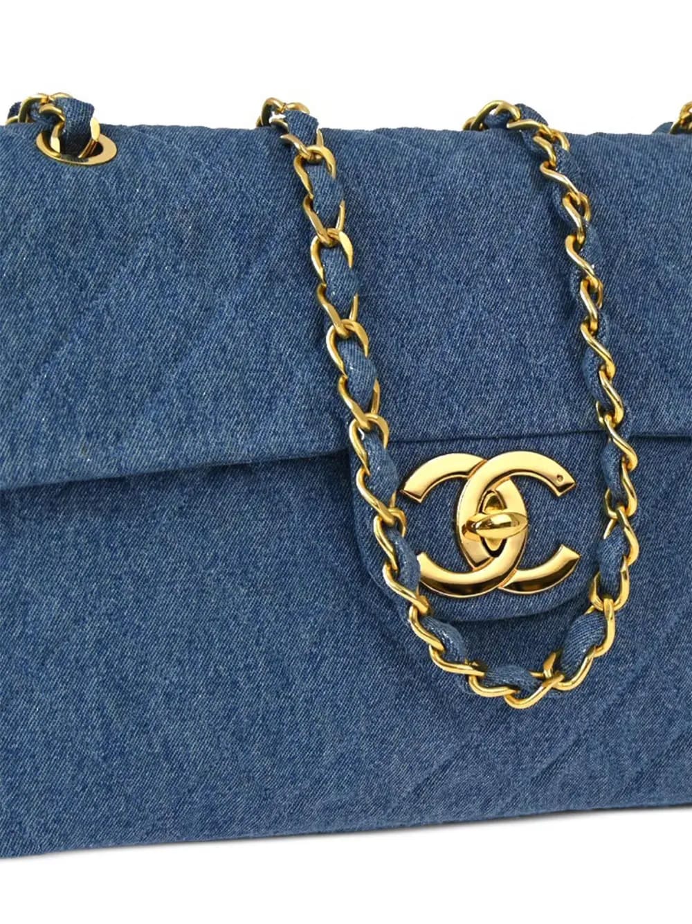 1990 maxi Classic Flap shoulder bag