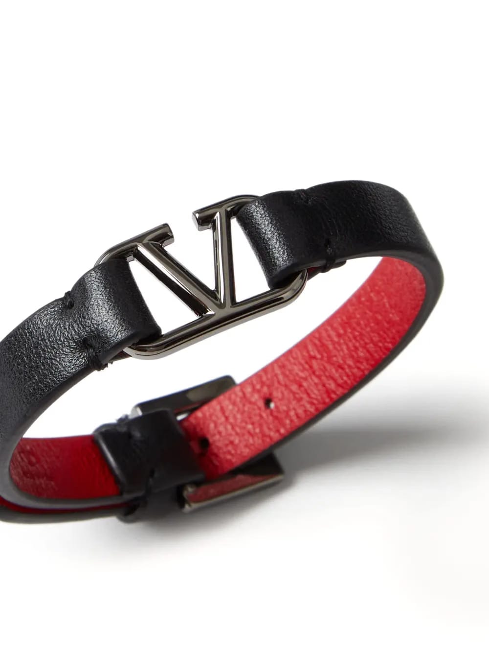 VLogo Signature leather bracelet