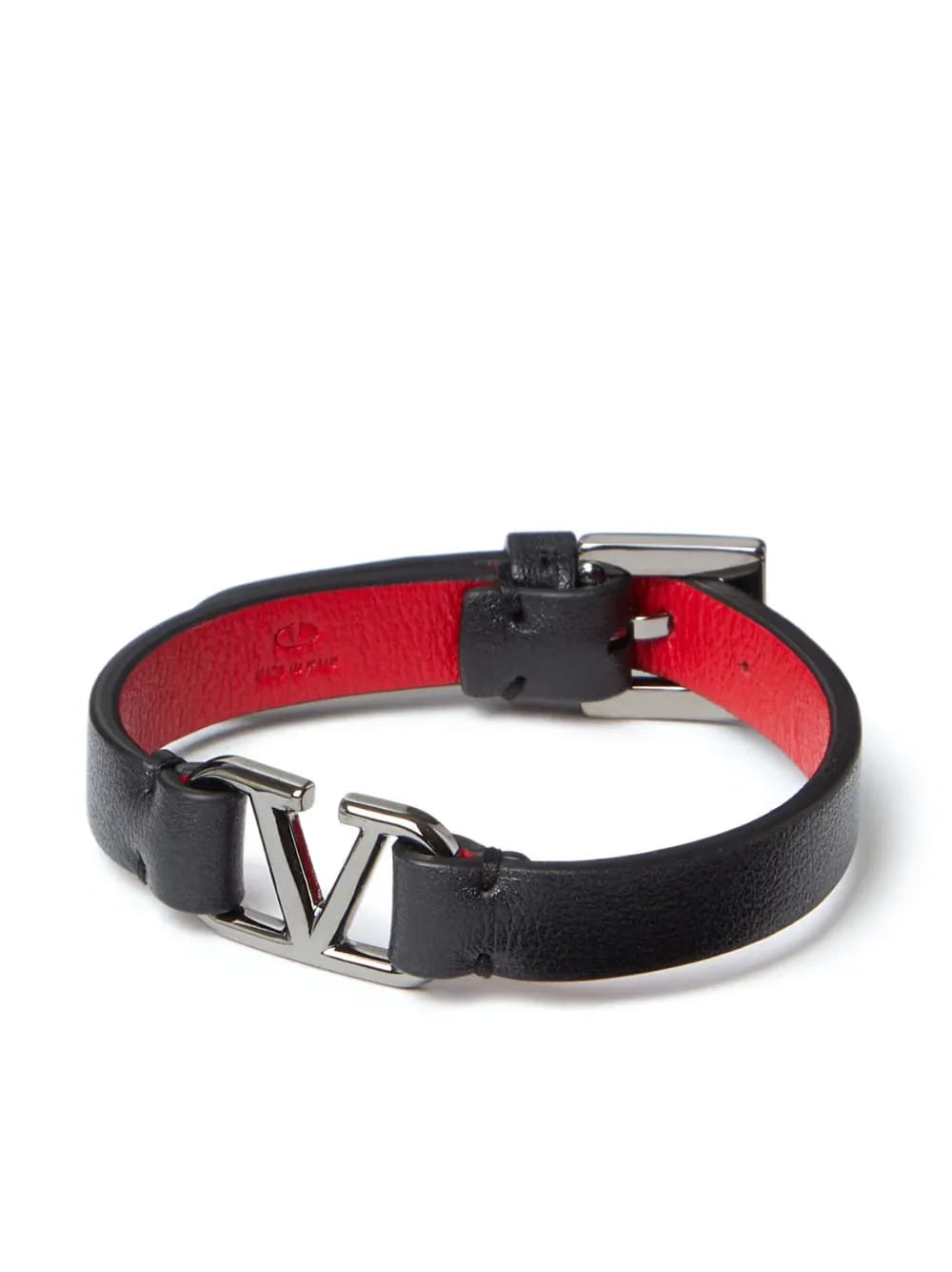 VLogo Signature leather bracelet