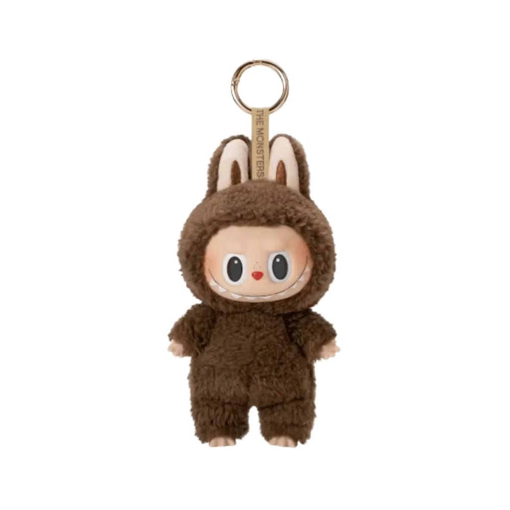 Pop Mart Labubu The Monsters Tasty Macarons Chestnut Cocoa Vinyl Plush Pendant