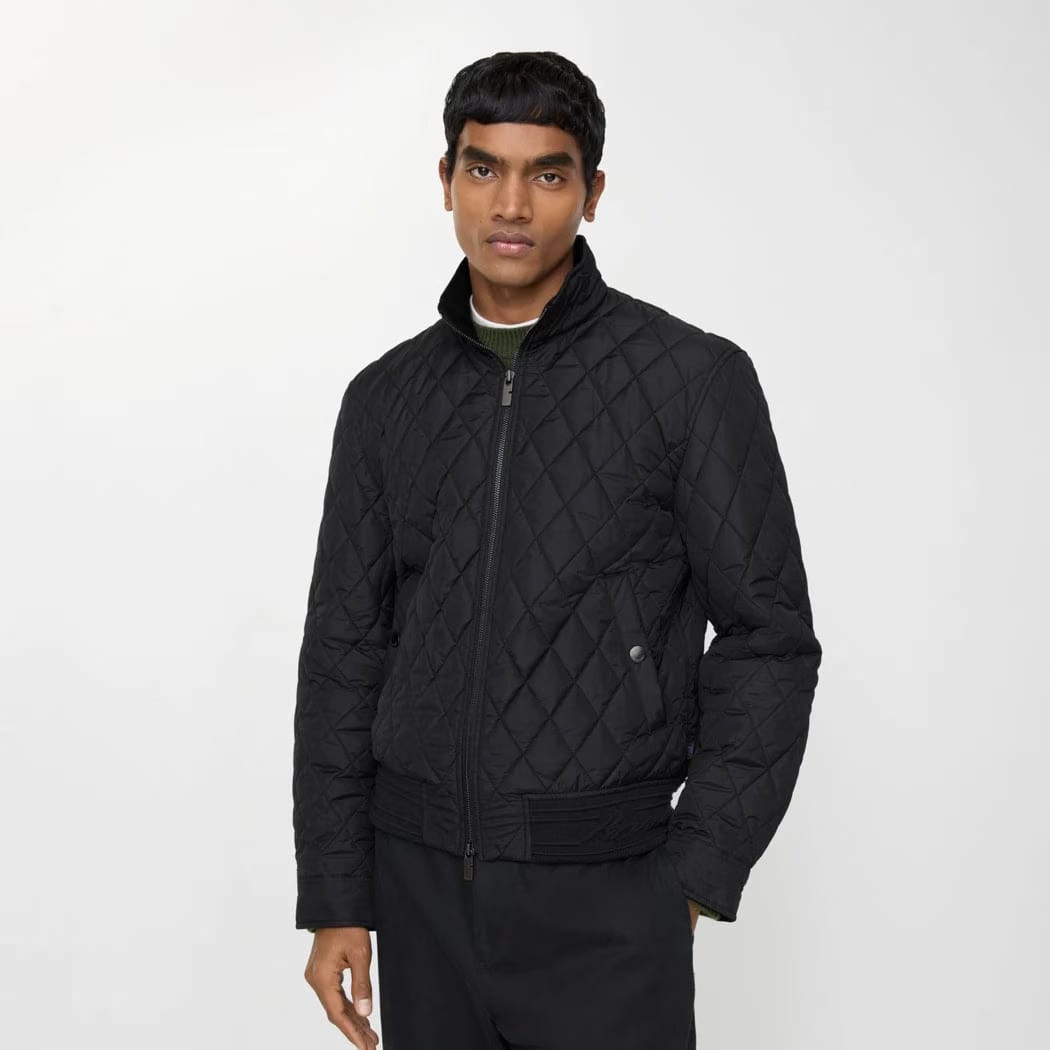 Quilted Nylon Jacket