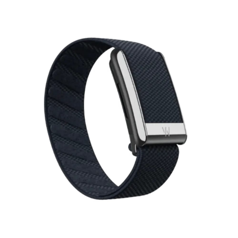 Whoop 5.0 Superknit Luxe Midnight with Titanium Band (12 Month Peak Subscription Included)