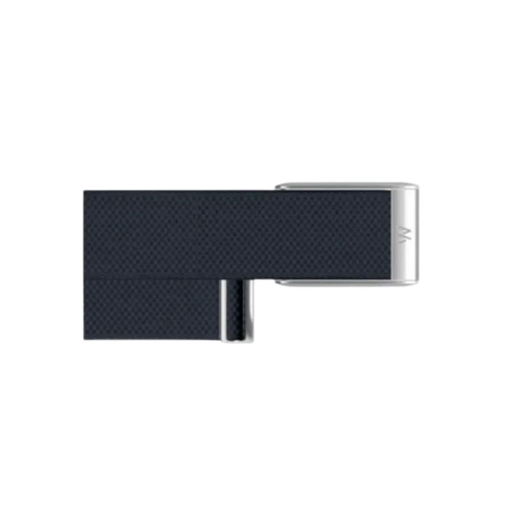 Whoop 5.0 Superknit Luxe Midnight with Titanium Band (12 Month Peak Subscription Included)