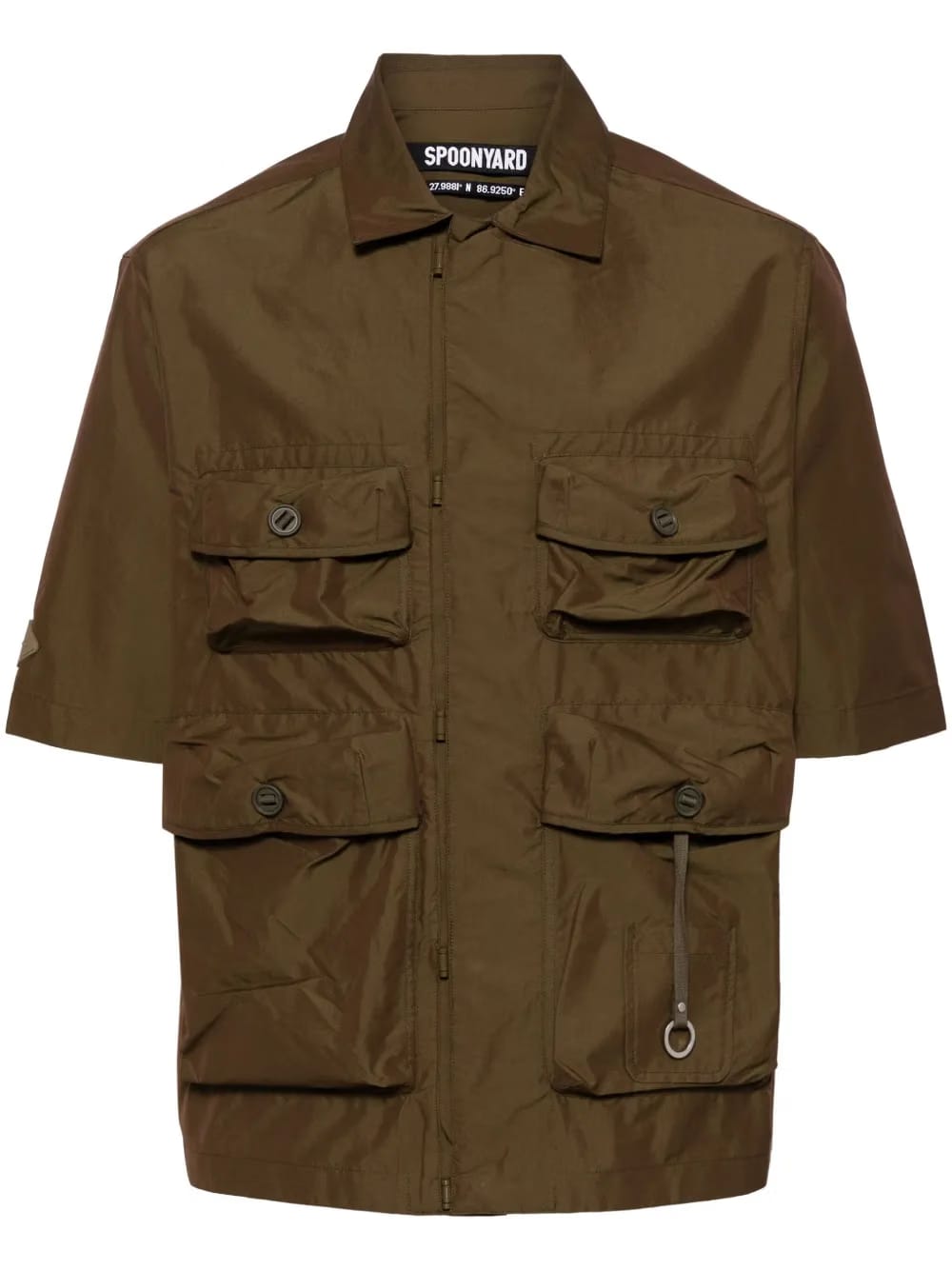 short-sleeve military shirt