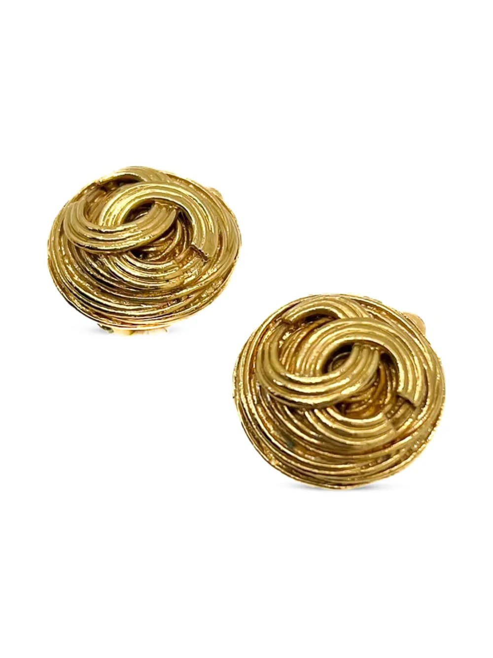1994s Nest clip-on earrings