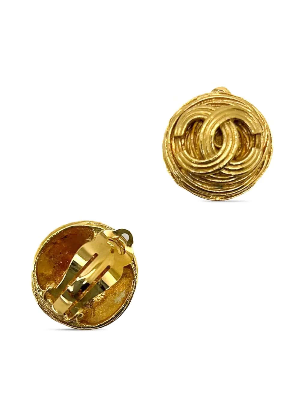 1994s Nest clip-on earrings