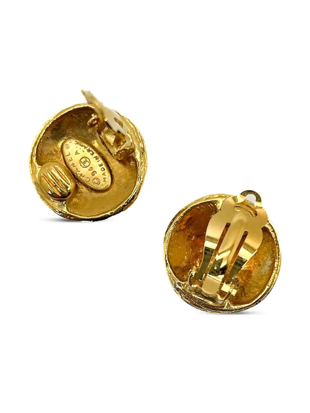 1994s Nest clip-on earrings