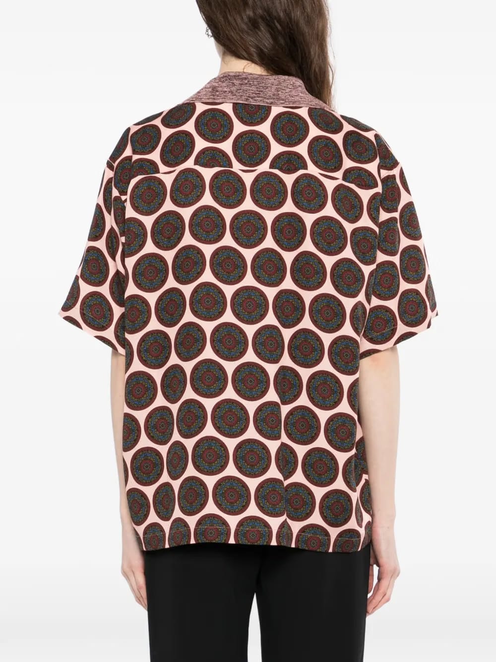 printed short-sleeves shirt